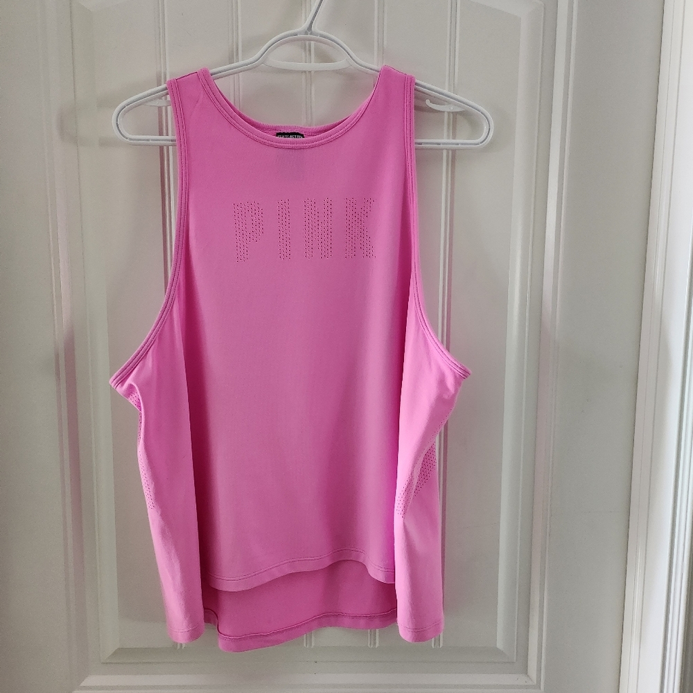 PINK SEAMLESS FEATHERWEIGHT TANK